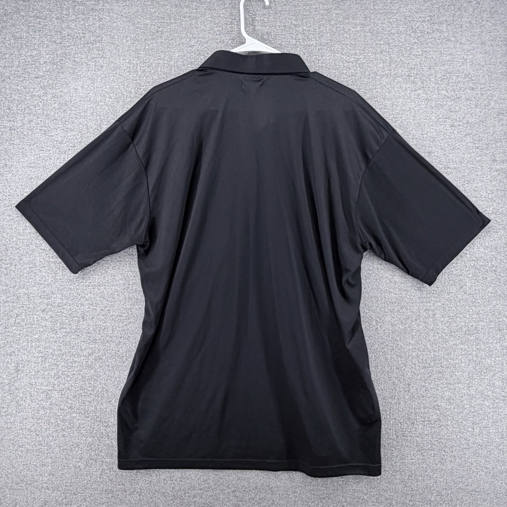 Collars Co Golf Polo Shirt Men Size XL Black Short Sleeve - Picture 2 of 7